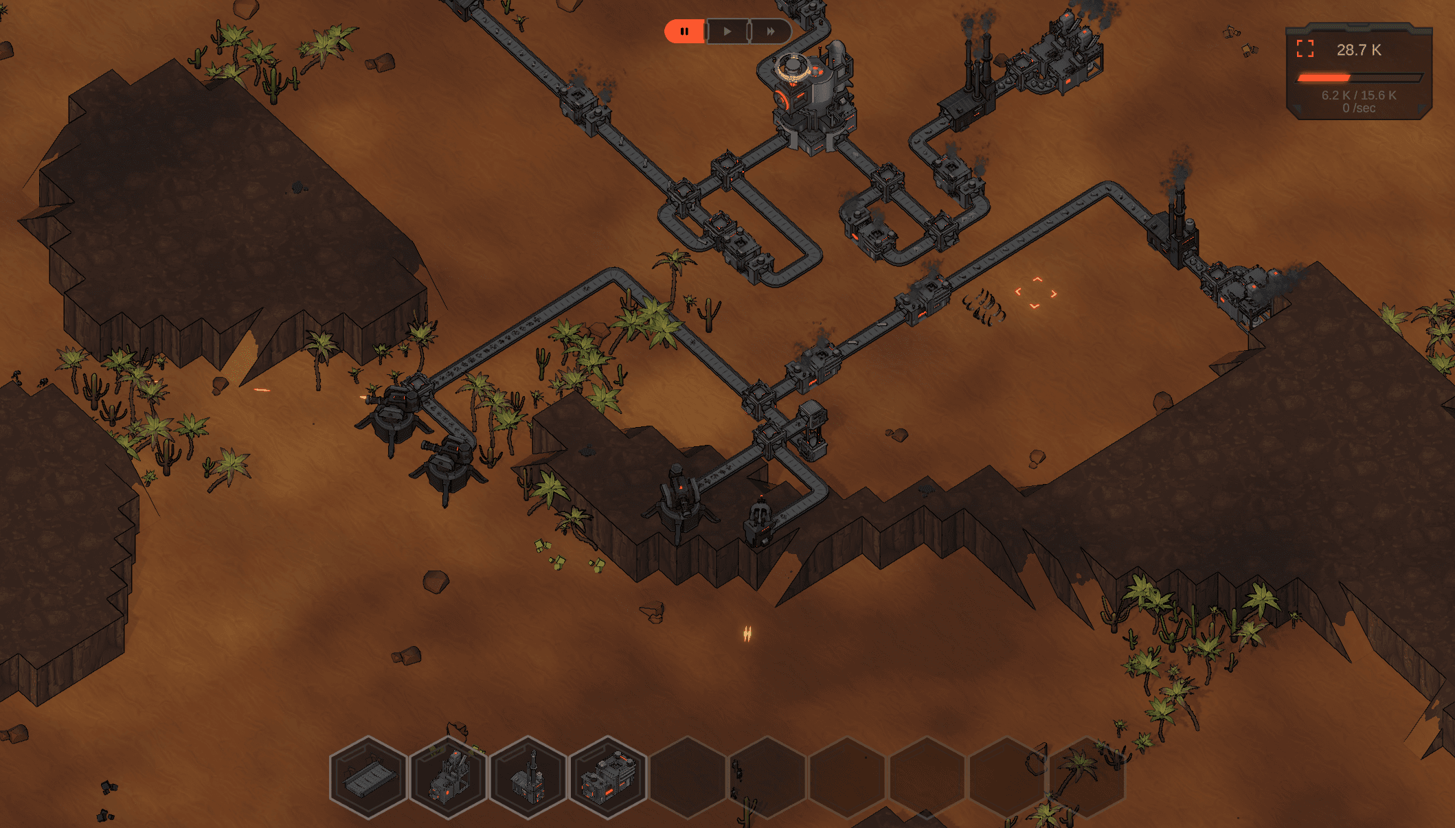 Vertical factory construction