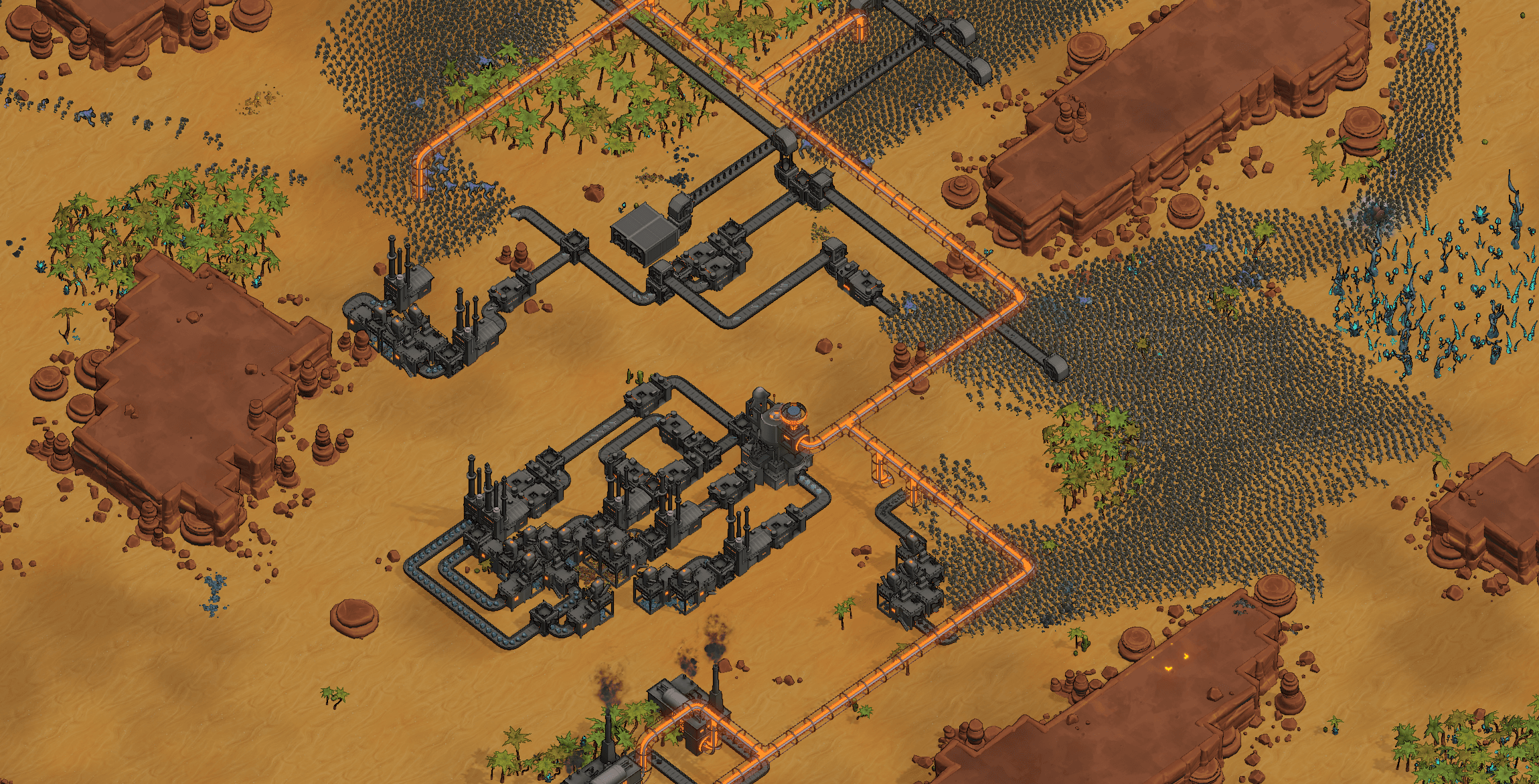 Horde overwhelming — Sandy Desert
